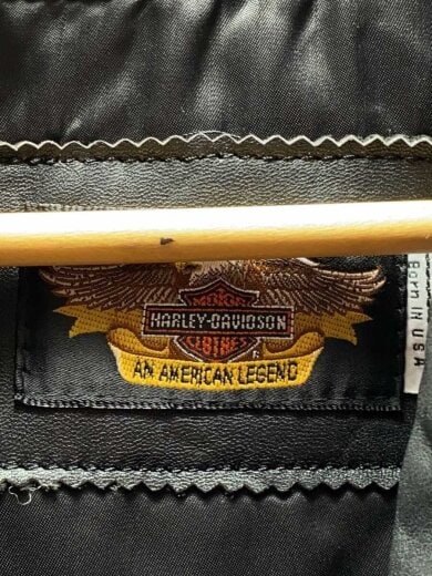 商品画像：ベスト/L/レザー/BLK 3