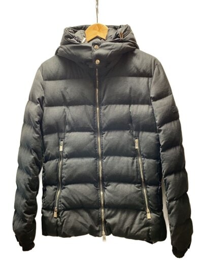 商品画像：DOMIZIANO/ダウンジャケット/--/ウール/BLK/無地/MTA15A4289 1