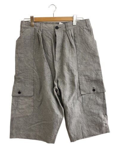 商品画像：リネンカーゴショーツ/M/リネン/GRY 1
