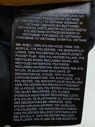 商品画像：23AW/MCMURDO BOMBER/タグ付き/ダウンジャケット/M/ナイロン/GRY/NF0A5GD9 4