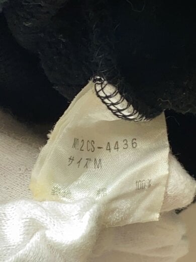 商品画像：90S/旧タグ/ロゴスウェット/M/コットン/Y2K/BLK/無地/2SC-4436 5