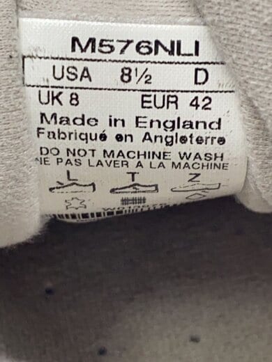 画像：NEW BALANCEニューバランス/M576/26.5cm/BLK/イングランド製5