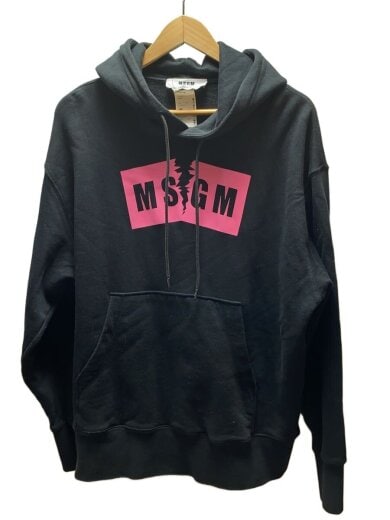 商品画像：ロゴパーカー/M/コットン/BLK/3140MM106 1