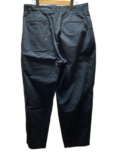 商品画像：LOOPE/OUTSIDE PLEATED TROUSERボトム/--/コットン/NVY/無地/00-js-811 2