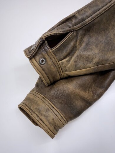 商品画像：レザージャケット・ブルゾン/L/羊革/BRW/293051 5