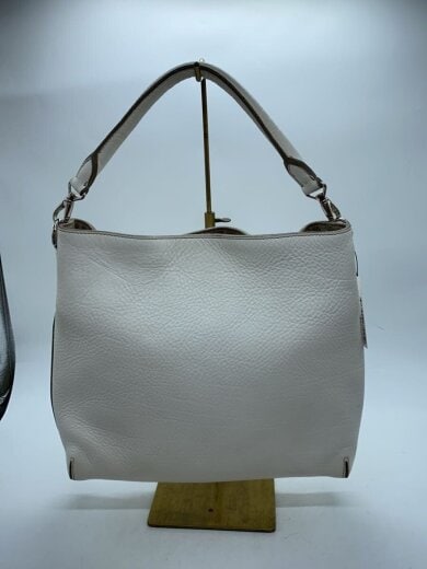 商品画像：ハンドバッグ/レザー/WHT 3