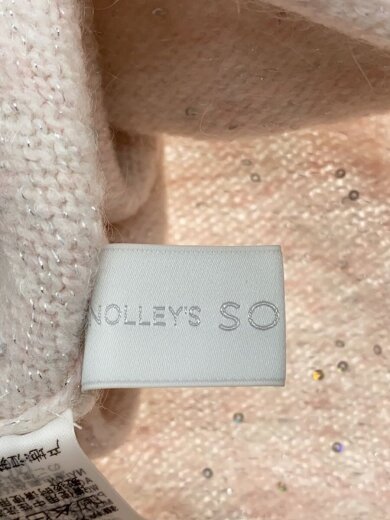 商品画像：ニット・セーター(厚手)/モヘアラメスパンコール2WAYニット/38/ナイロン/PNK/4-00030-6-0 3