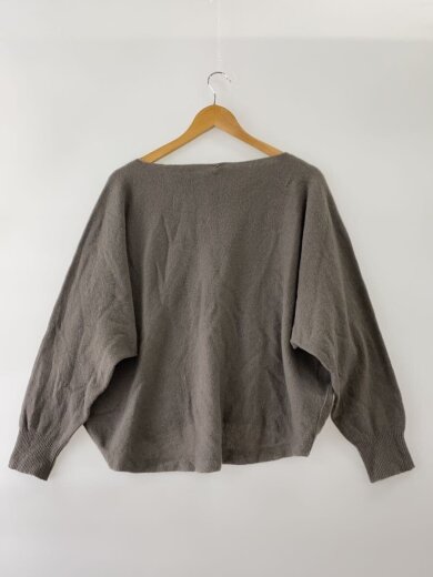 商品画像：ニット・セーター(厚手)/グレージュ/ウール/BRW/無地/25-080-240-8002-4-0 2