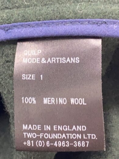 商品画像：ジャケット/PERRY/ペリー/ノーカラージャケット/1/ウール/GRN 4