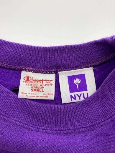 商品画像：スウェット/赤単復刻/リバースウィーブNYU/S/コットン/PUP/無地/C5-U001 3