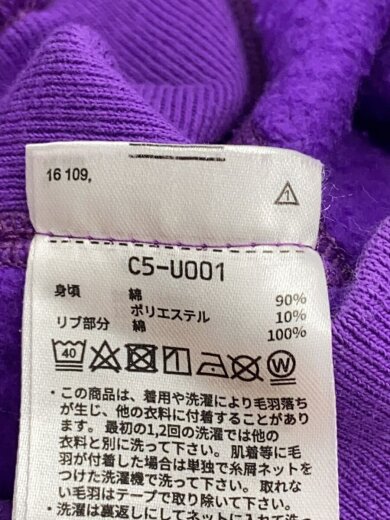 商品画像：スウェット/赤単復刻/リバースウィーブNYU/S/コットン/PUP/無地/C5-U001 4