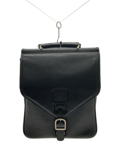 商品画像：リュック/レザー/BLK/無地 1