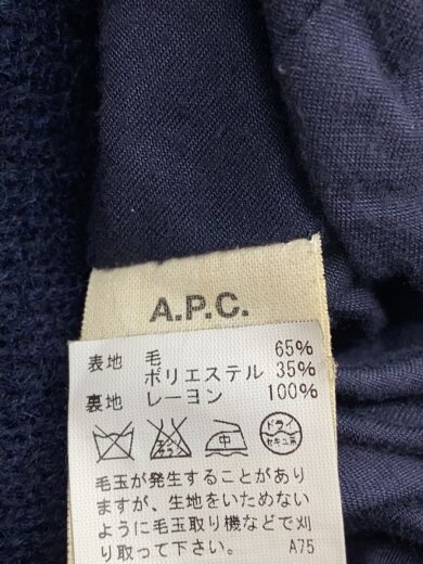 商品画像：ジャケット/XS/ウール/NVY/チェック/24156-1-37201 4