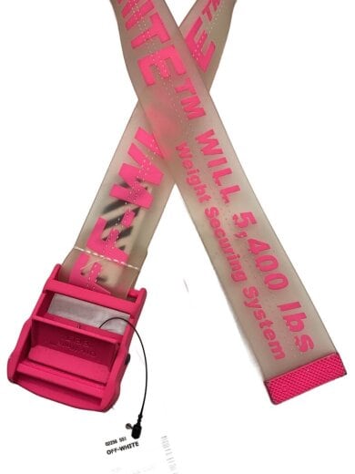 商品画像：ベルト/PVC/PNK/総柄/メンズ 2