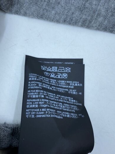 商品画像：ニット・セーター(薄手)/カレッジ/M/カシミア/GRY/up73 2016 01038 5