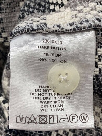 商品画像：HARRINGTON/ジップアップジャケット/S/スウィングトップ/GRY/総柄/2201SK13 4