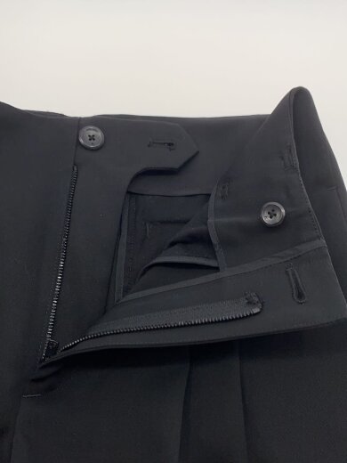 商品画像：WIDE TAILORED PANTS/ボトム/1/ウール/BLK/無地/2502-P01-206 3