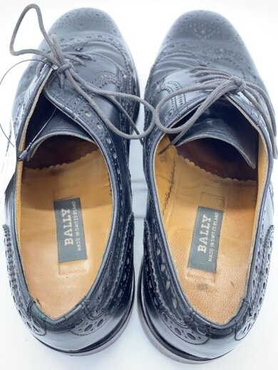 商品画像：ウイングチップ/US7/BLK/レザー/SORONI-04 3