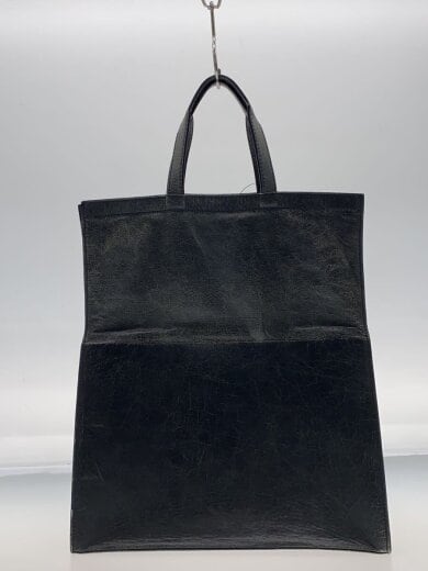 商品画像：トートバッグ/レザー/BLK/無地/S54WC0059 PS037 3