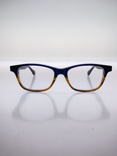 商品画像：杉本圭/メガネ/ウェリントン/プラスチック/NVY/CLR/メンズ/ks-72 1