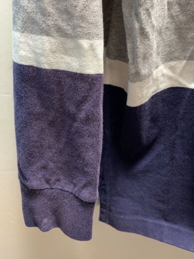 商品画像：ラガーシャツ/L/コットン/GRY/無地/710781168001 5