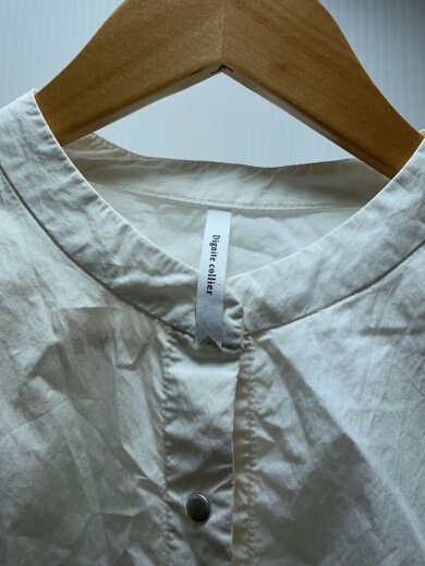 商品画像：ショートスナップベスト/FREE/WHT/ts-80242028/ノースリーブ 3