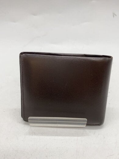 商品画像：ボックスカーフ/2つ折り財布/レザー/BRW/無地/メンズ 2