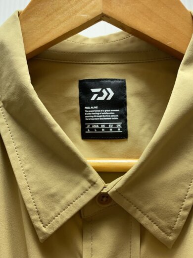 商品画像：半袖シャツ/L/ポリエステル/BEG/DE-2023M 3