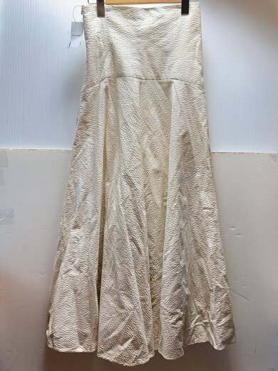 商品画像：ロングスカート/1/コットン/WHT/sk.ag.km.0402 2
