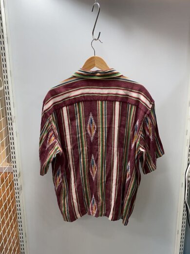 商品画像：KARDO/インド製/開襟シャツ/チマヨ柄/半袖シャツ/L/総柄/ronen JAC17 2