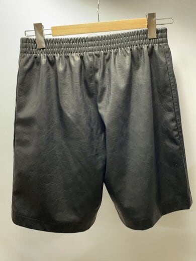 商品画像：プレザーファイヤーバードオーバーサイズショーツ/ショートパンツ/M/フェイクレザー/BLK/jw7327 2