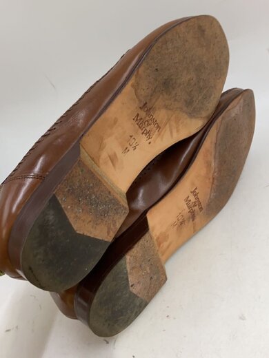 商品画像：編み込み/ローファー/UK10.5/BRW/レザー// 4