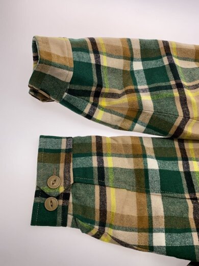 商品画像：Moonface Plaid Zip Jacket/L/ウール/GRN/チェック/AAPJKM7544XXJ 6
