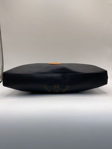 商品画像：スタッズ/クラッチバッグ/セカンドバッグ/レザー/BLK/551702// 3