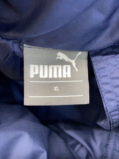 画像：PUMAコート/XL/ポリエステル/NVY/無地/032693