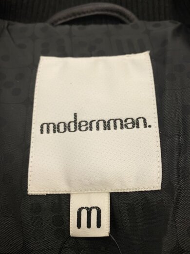 商品画像：modern man /レザージャケット・ブルゾン/M/山羊革/BLK/無地 3