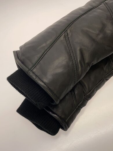 商品画像：modern man /レザージャケット・ブルゾン/M/山羊革/BLK/無地 5