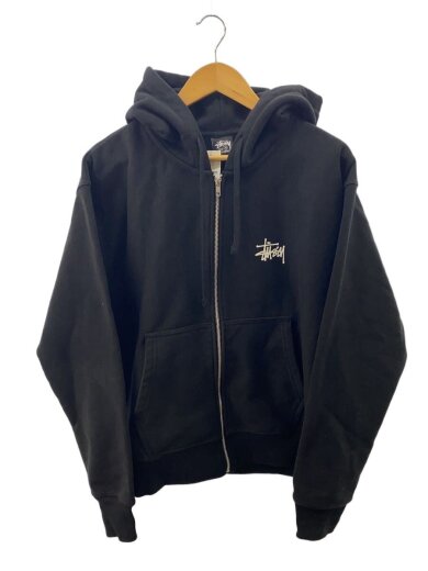 商品画像：ジップパーカー/M/コットン/BLK/1975000 1