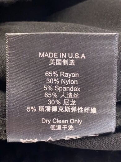 商品画像：ボトム/M/ポリエステル/BLK/無地/トラックパンツ 6