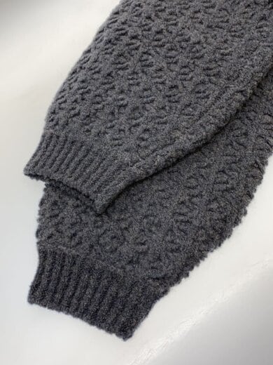 商品画像：カーディガン(厚手)/FREE/ウール/GRY/3253-017 5