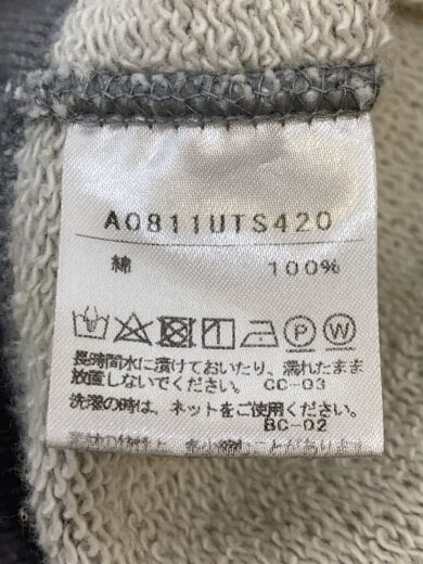 商品画像：スウェット/--/コットン/GRY/無地/A0811UTS420 4