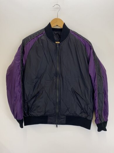 商品画像：スカジャン/S/ナイロン/BLK/無地// 7