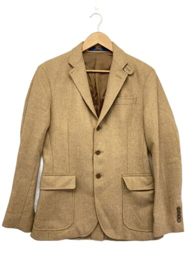 商品画像：テーラードジャケット/XS/ポリエステル/BEG 1