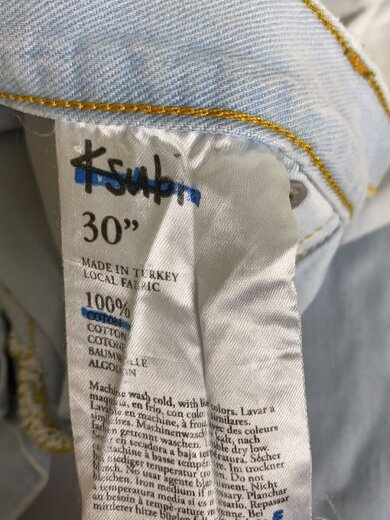 商品画像：ストレートパンツ/--/デニム/NVY/無地 4