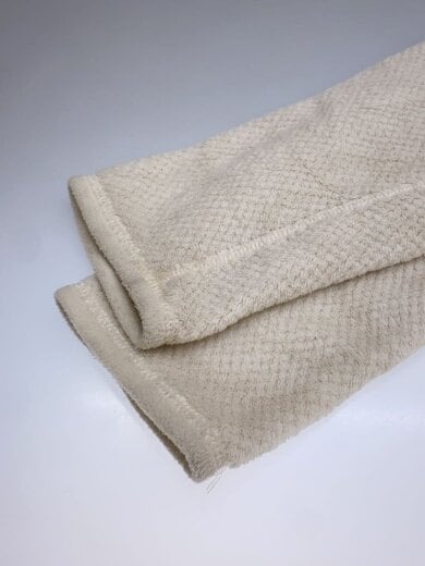 商品画像：フリースジャケット/XL/ポリエステル/WHT/無地/25442FA14スナップT 6