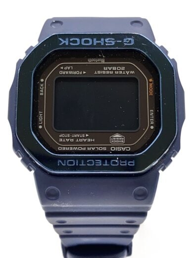 商品画像：ソーラー腕時計_G-SHOCK/デジタル/レザー/NVY/NVY// 1