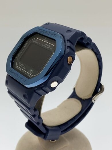 商品画像：ソーラー腕時計_G-SHOCK/デジタル/レザー/NVY/NVY// 2