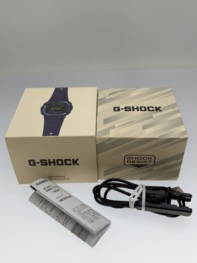 商品画像：ソーラー腕時計_G-SHOCK/デジタル/レザー/NVY/NVY// 7