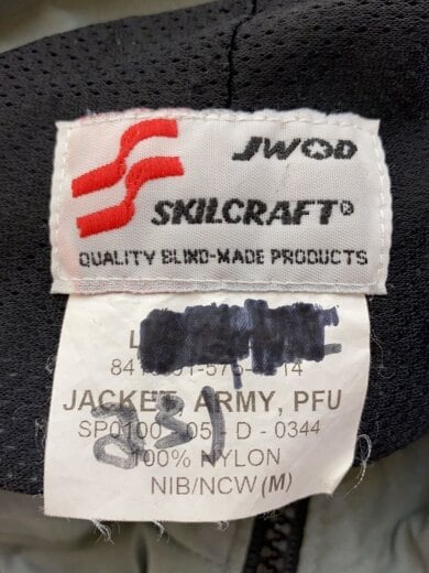 商品画像：ナイロンジャケット/L/ナイロン/GRY/カモフラ 3