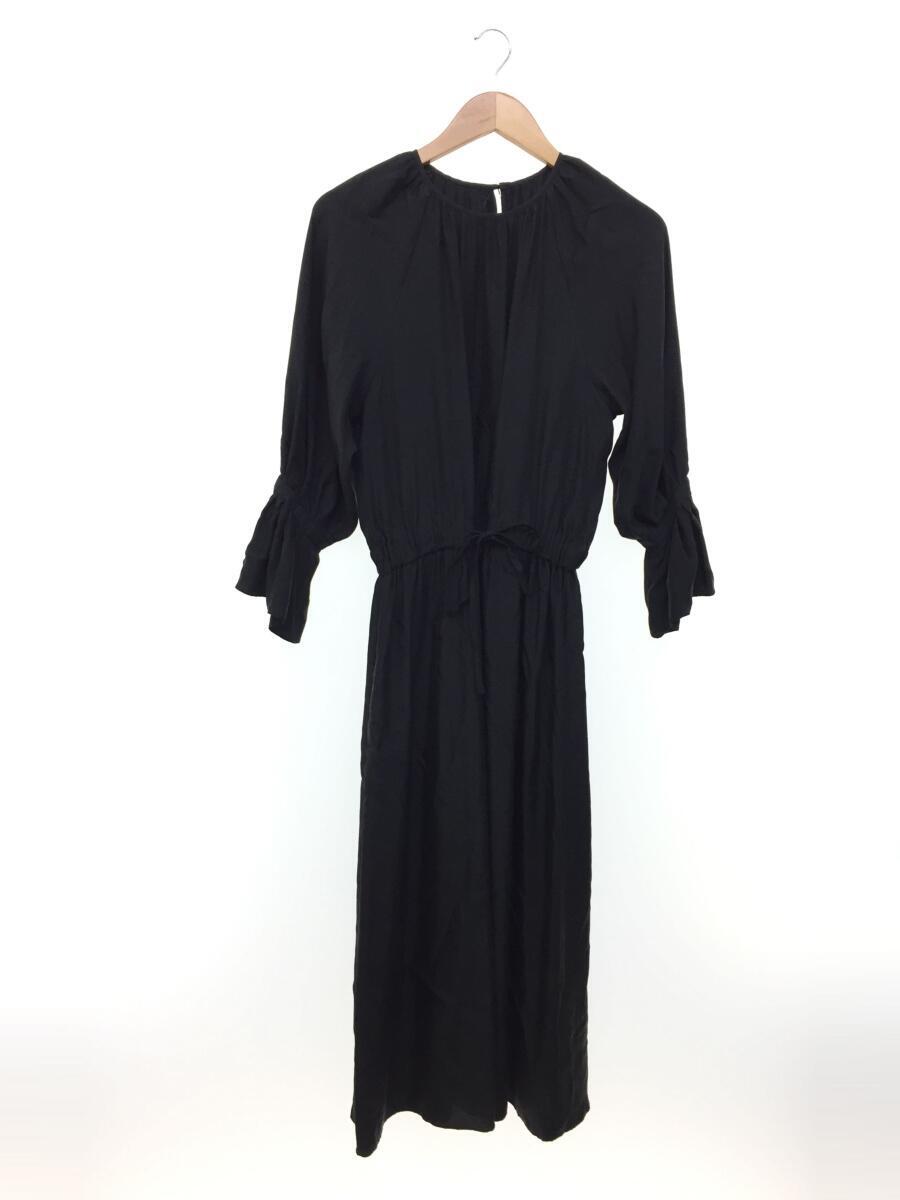 Olika 長袖ワンピース Free Blk 無地 Reshad Edu Af